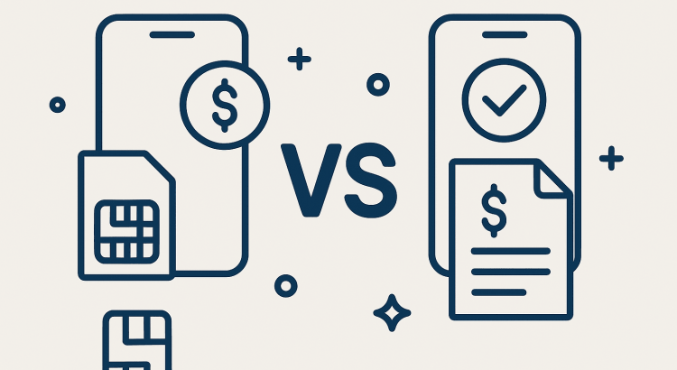 prepaid vs postpaid phone plans​